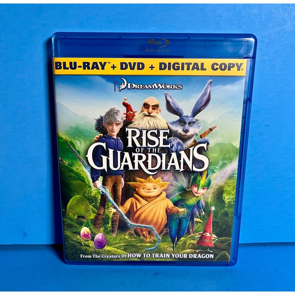 Rise of the Guardians Blu-ray DVD DreamWorks 2-Disc Combo Pack -  Kids Animated